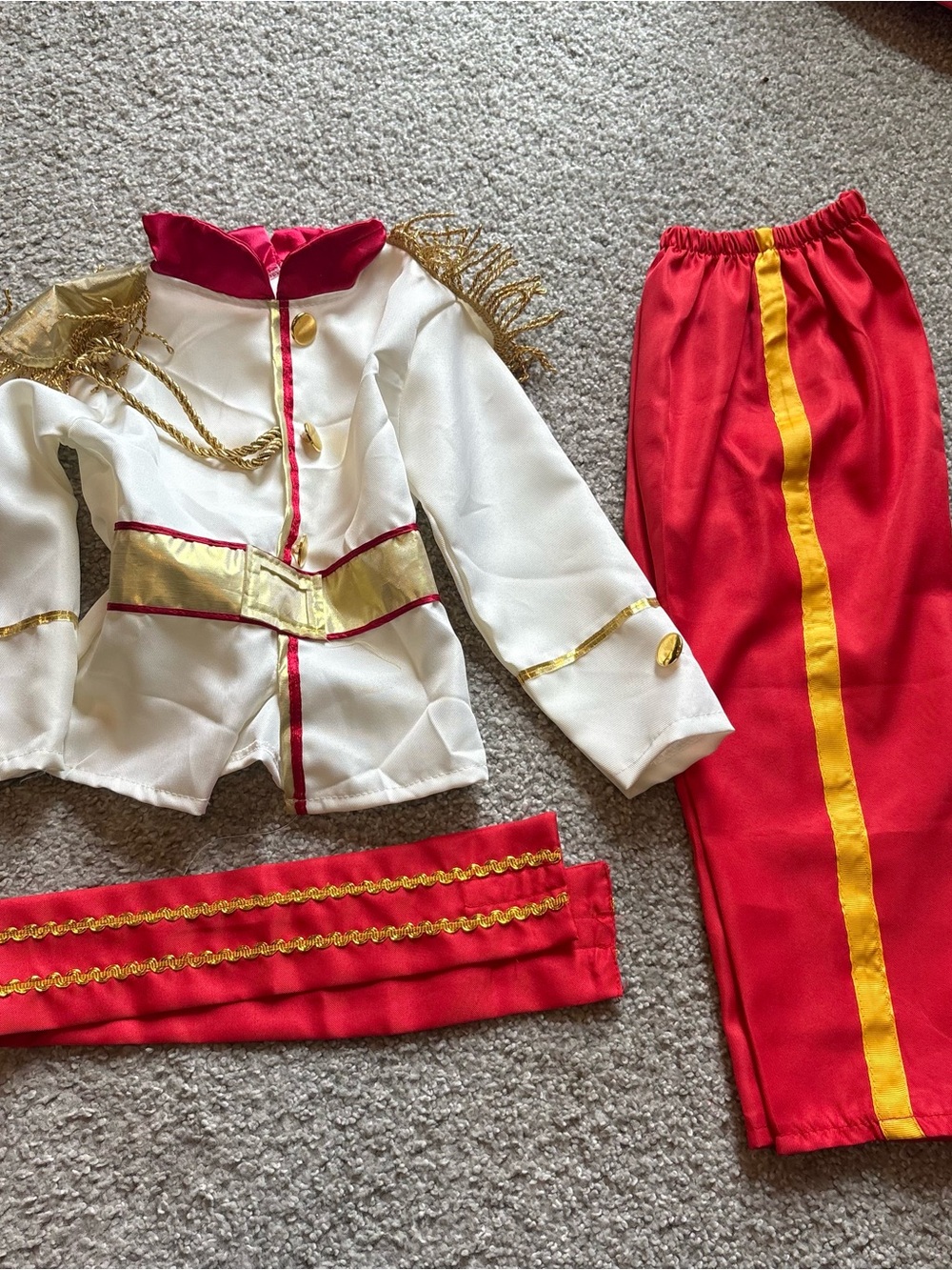 Prince Charming Costume Small Kids Disney World Land Cruise Halloween Cinderella